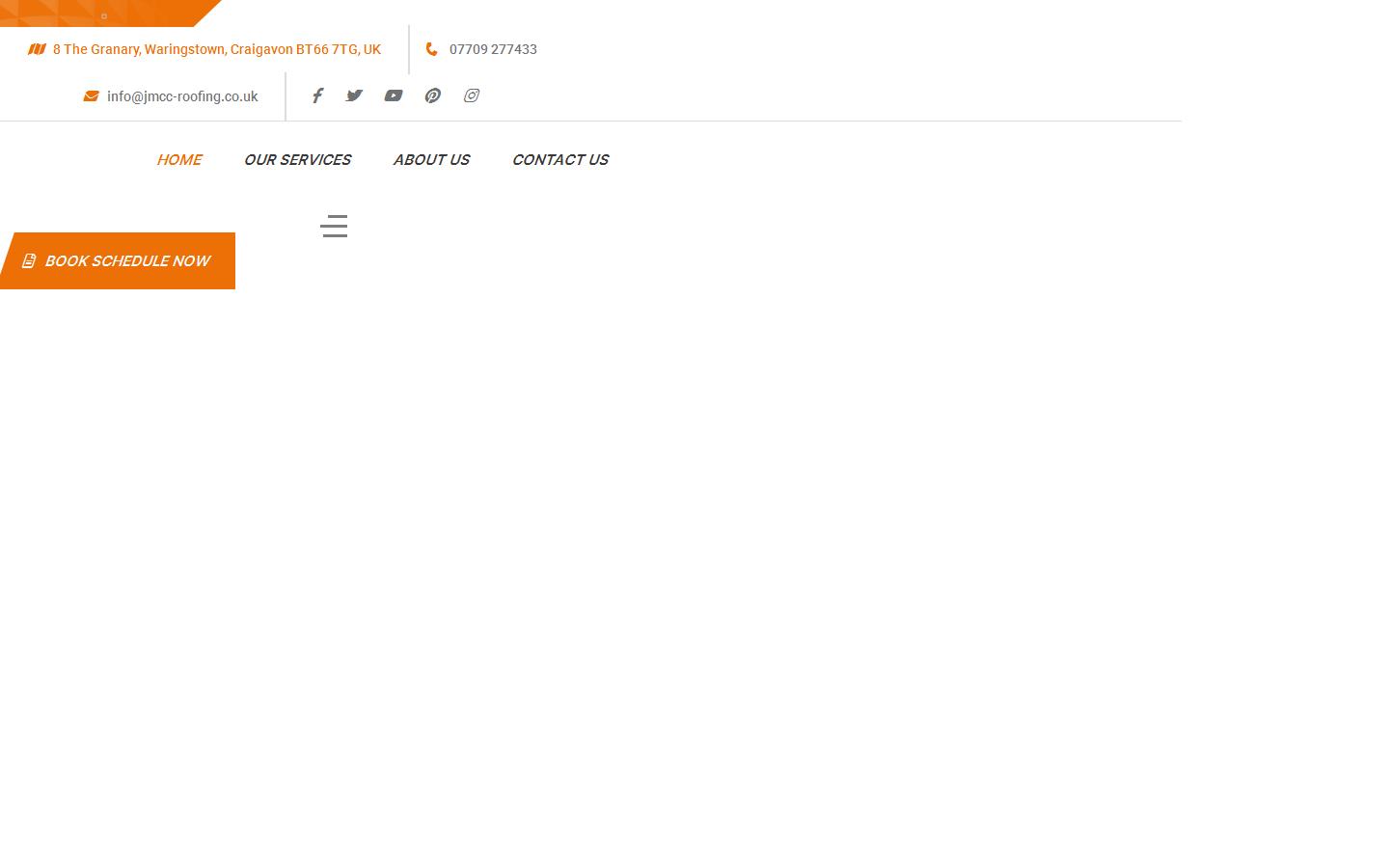 JMCC Roofing Website