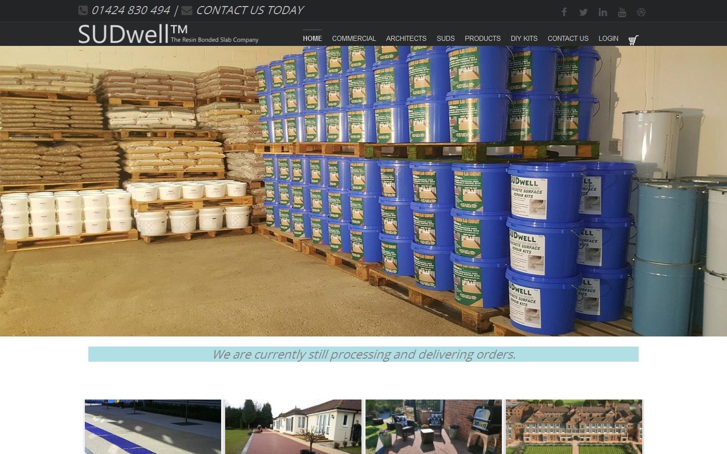 The Resin Bonded Slab Company Website