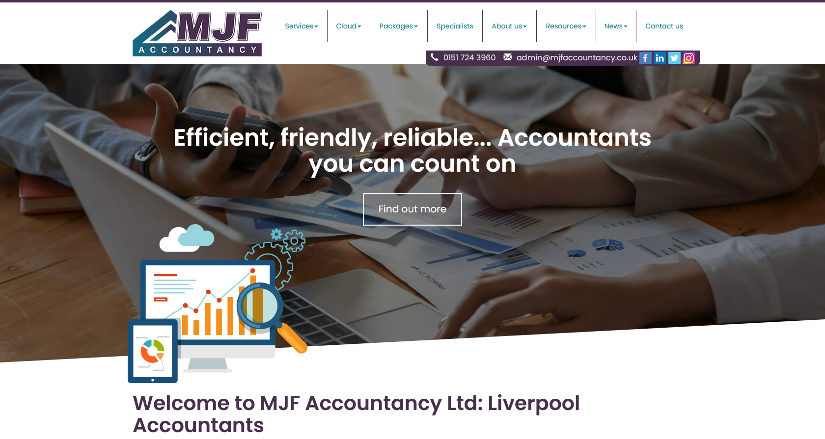 MJF Accountancy Ltd Website