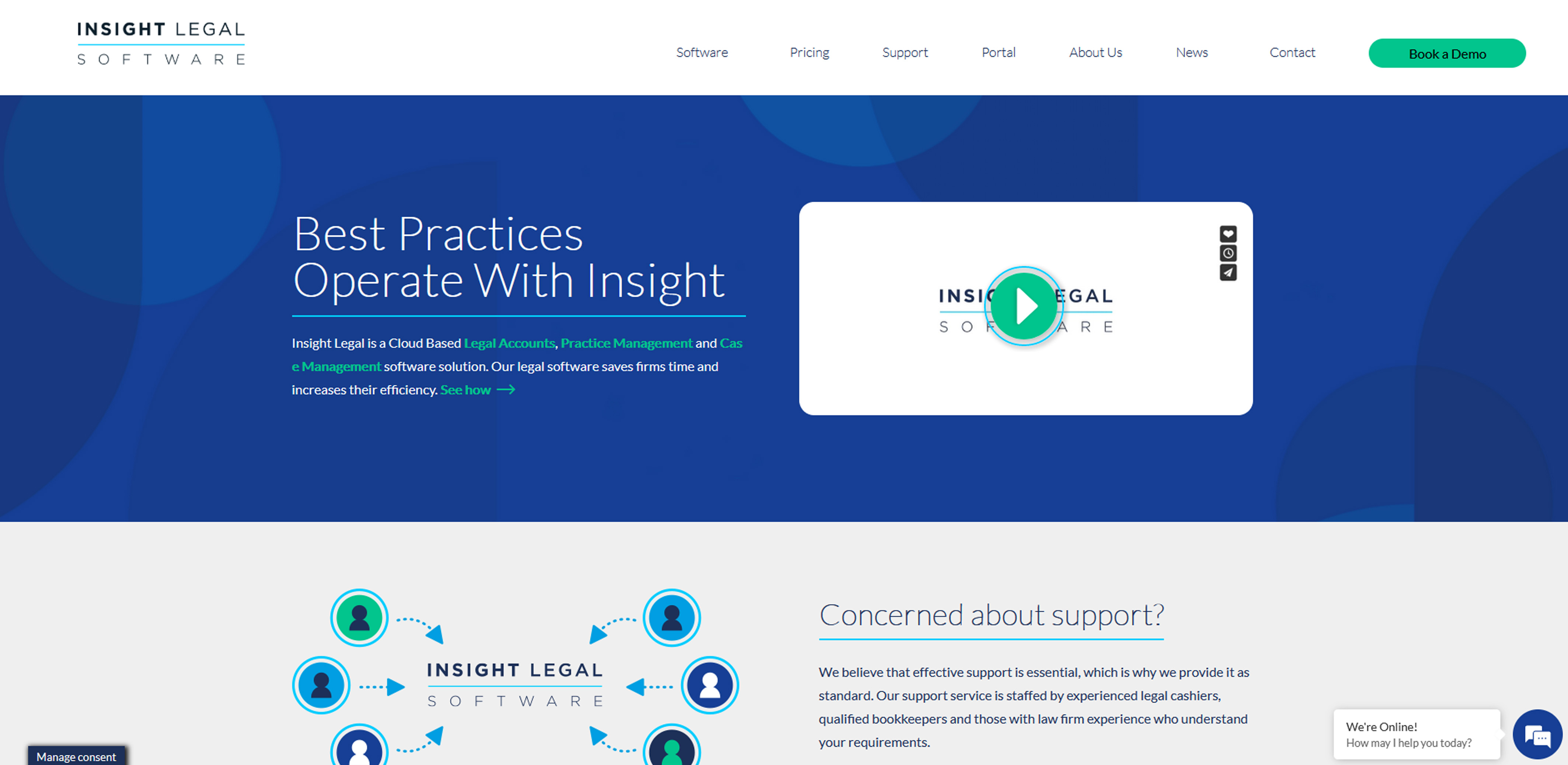 Insight Legal Software Website