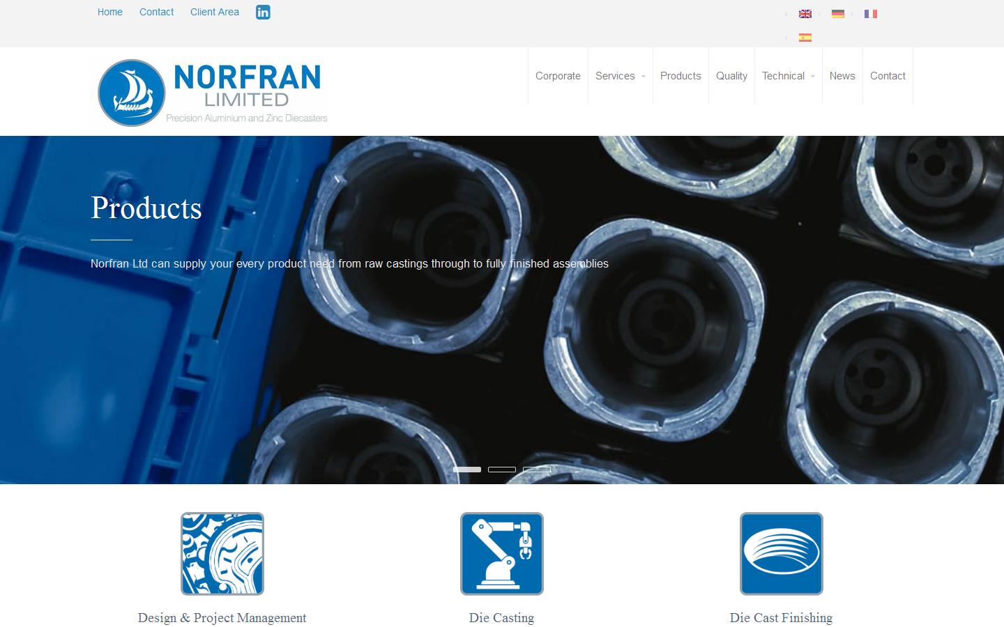 Norfran Ltd Website