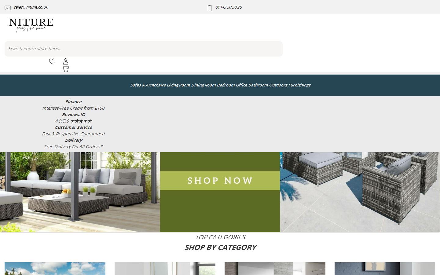 Niture Ltd Website