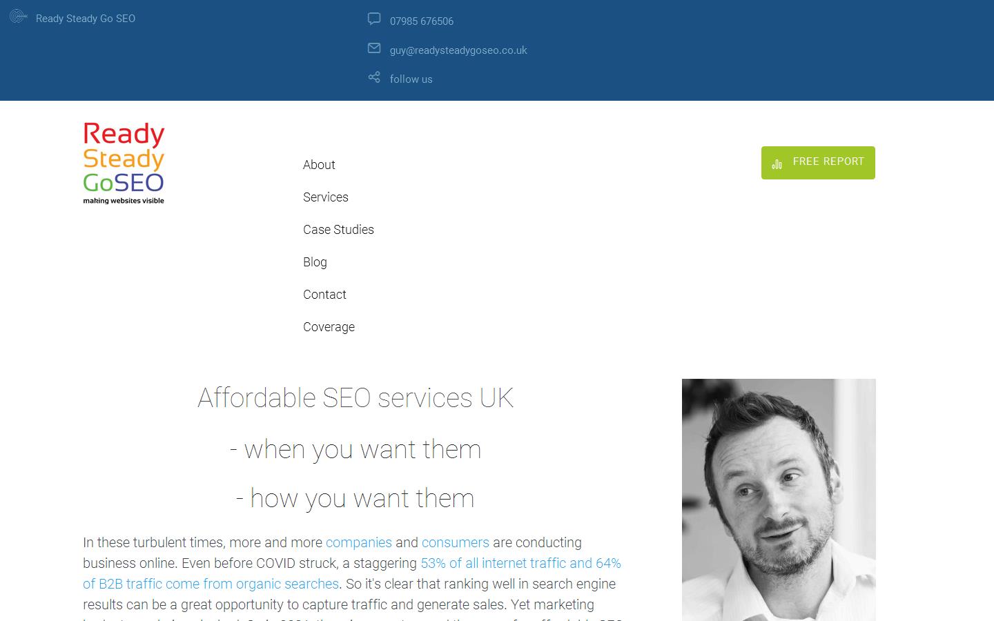 Ready Steady Go SEO Website