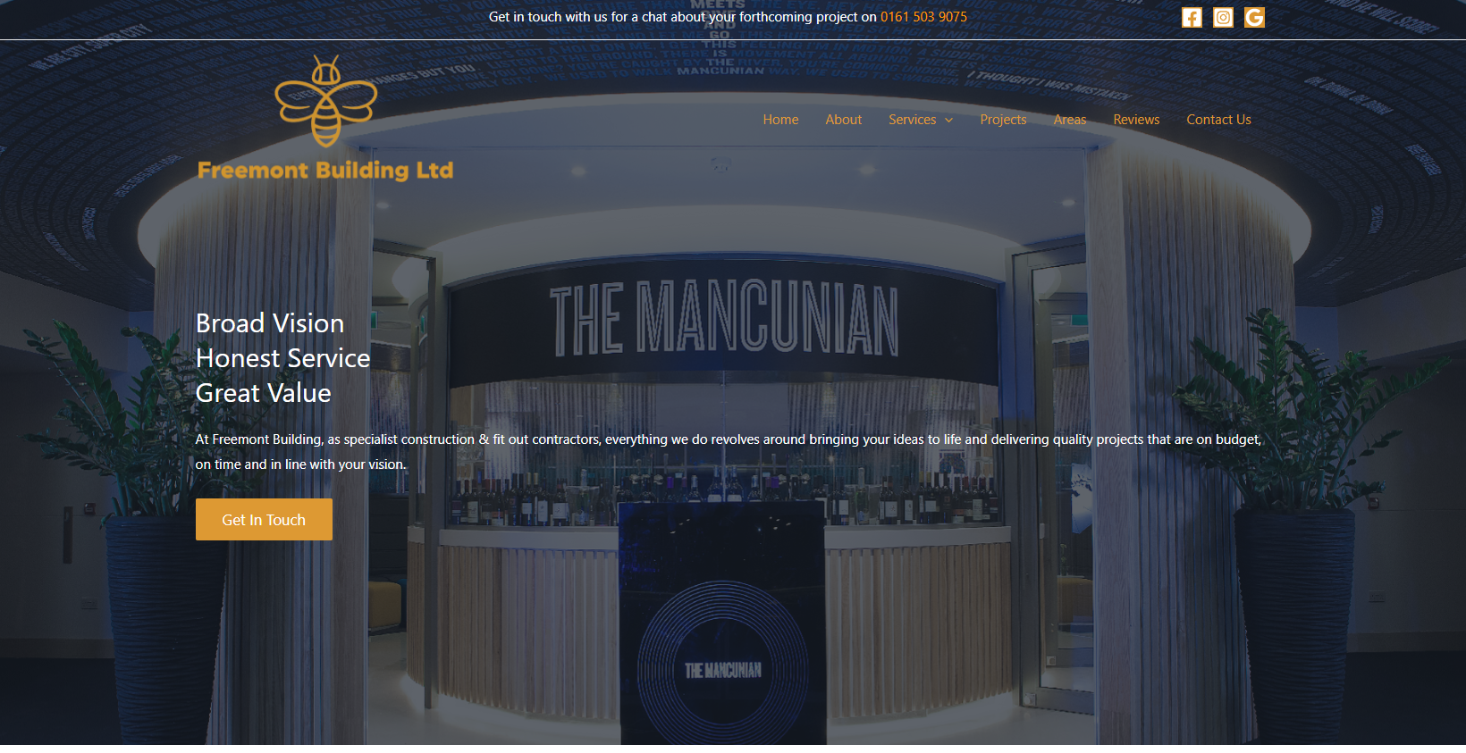 Freemont Building Ltd Website
