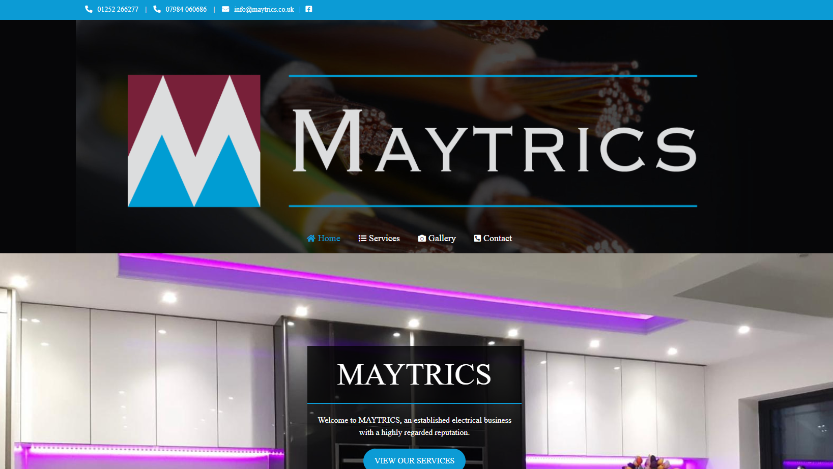 Maytrics Website