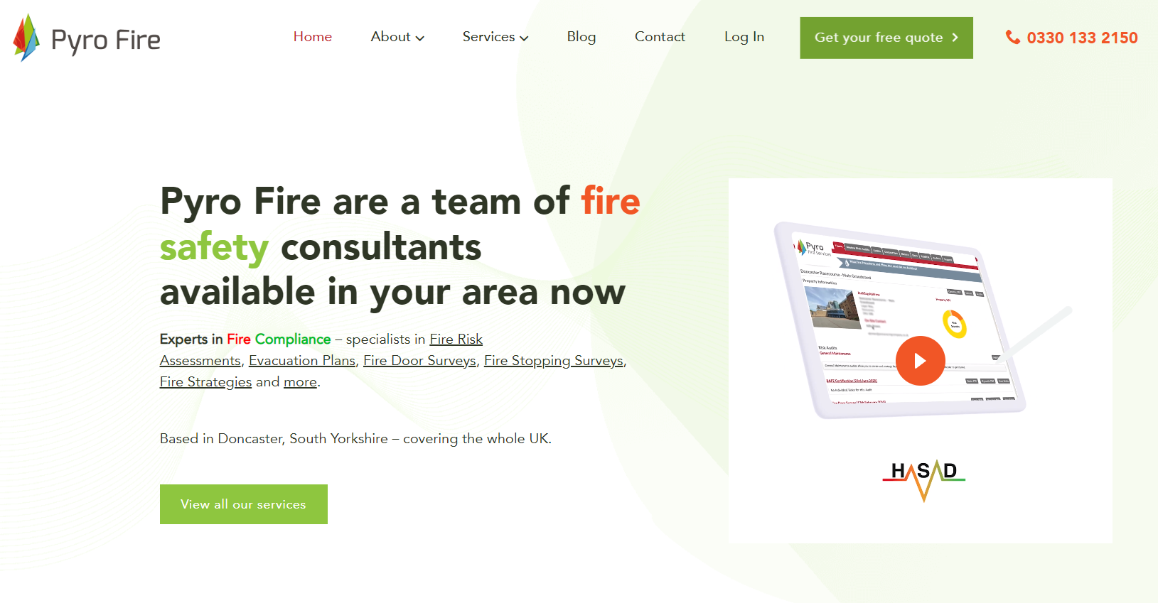 Pyro Fire Website
