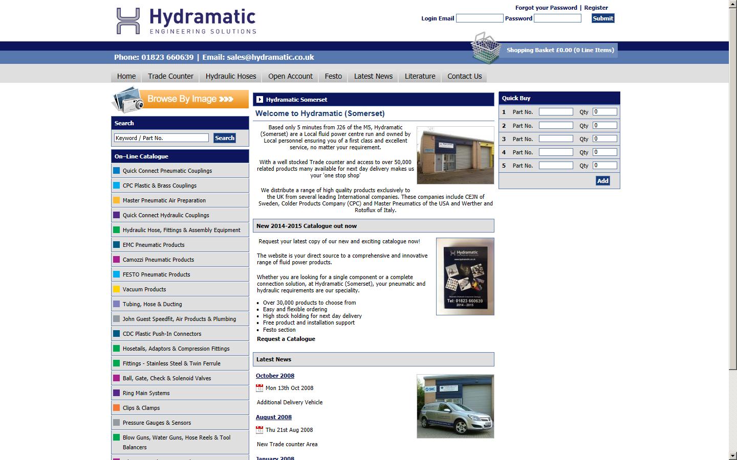 Hydramatic (Somerset) Website