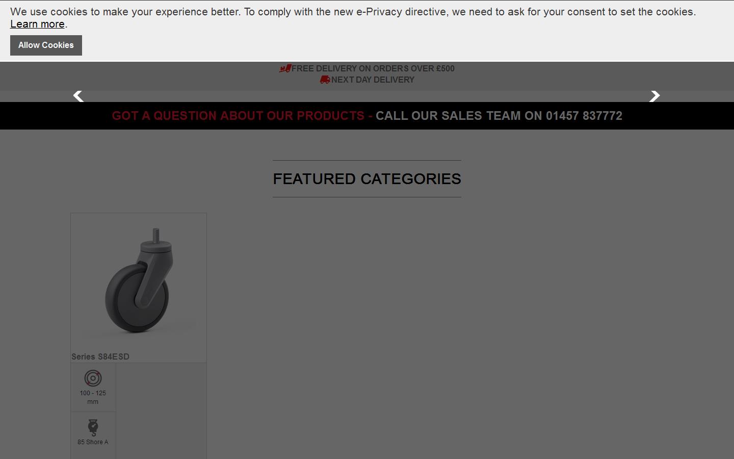 AUT (Wheels & Castors) Co Ltd Website