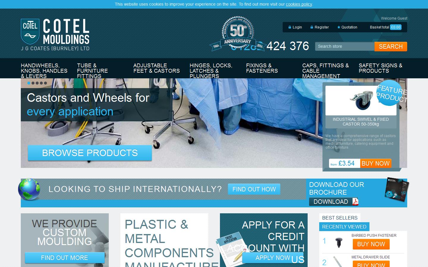 J G Coates (Burnley) Ltd Website