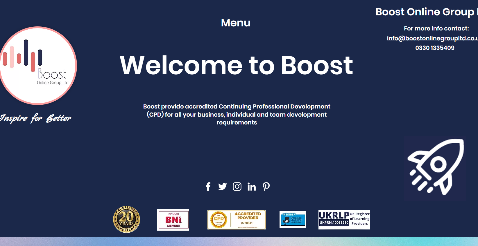 Boost Online Group Ltd Website
