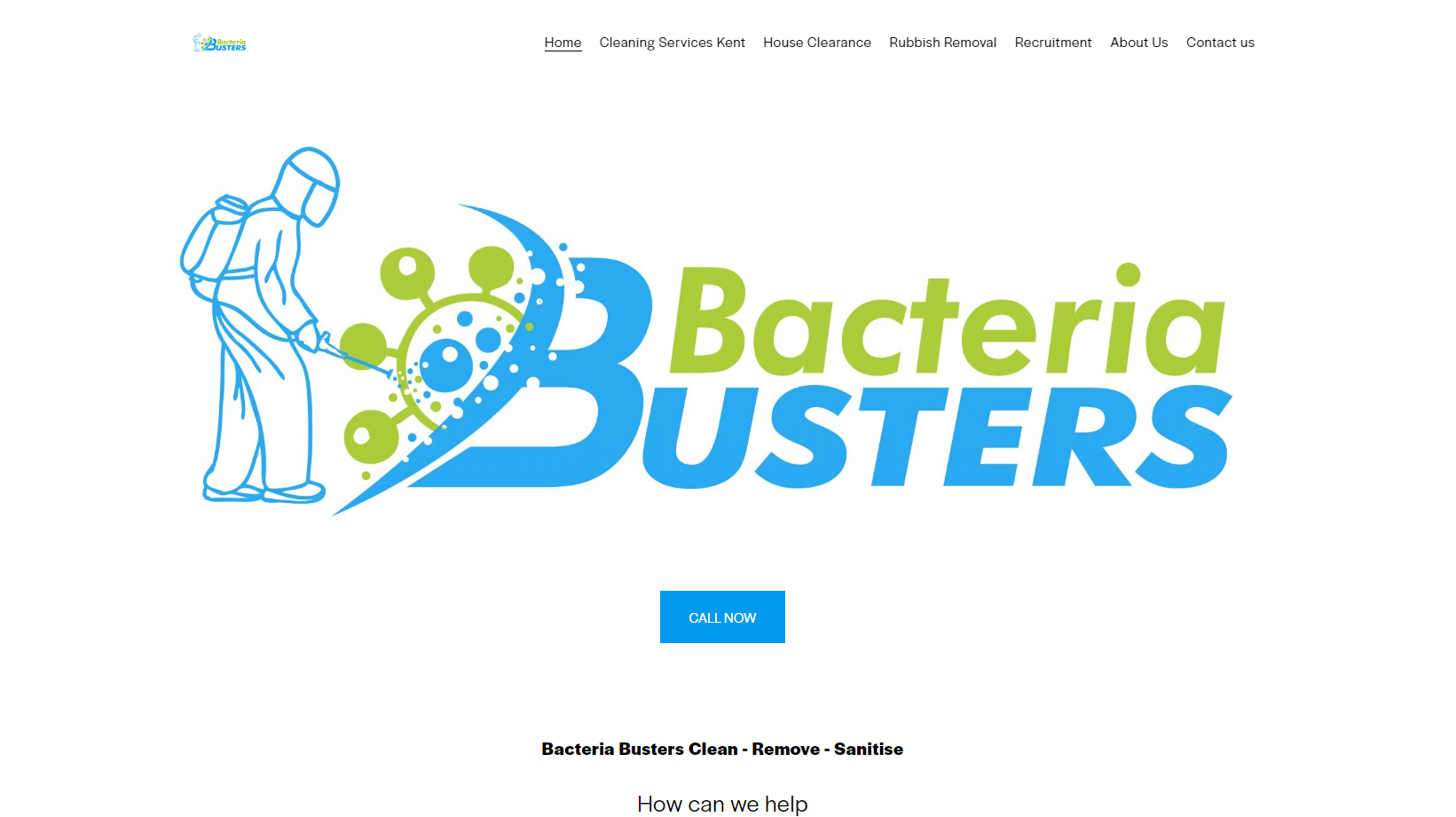 Bacteria Busters Ltd Website