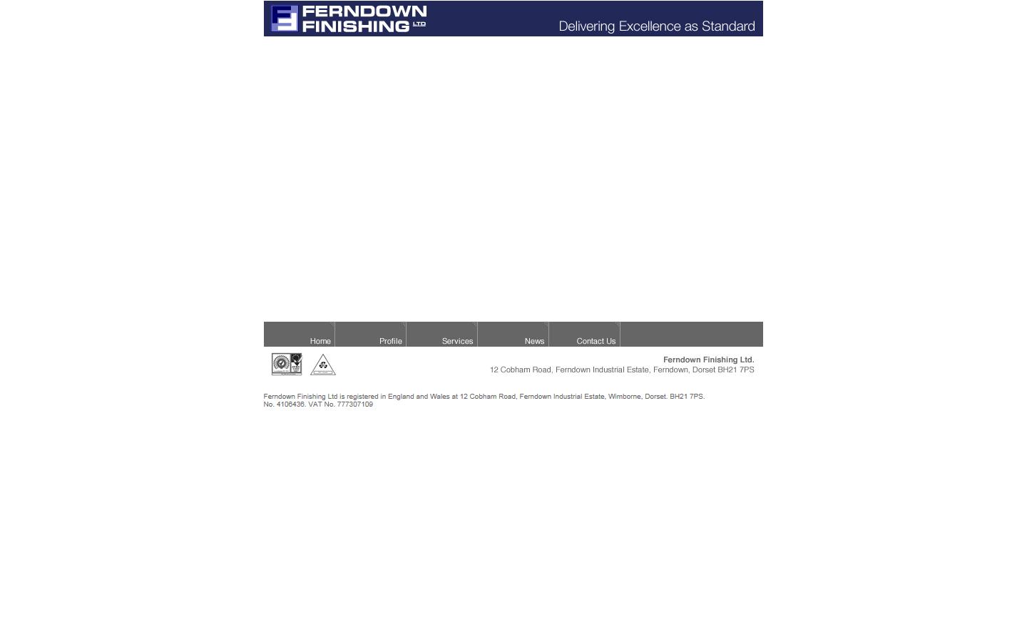 Ferndown Finishing Ltd Website