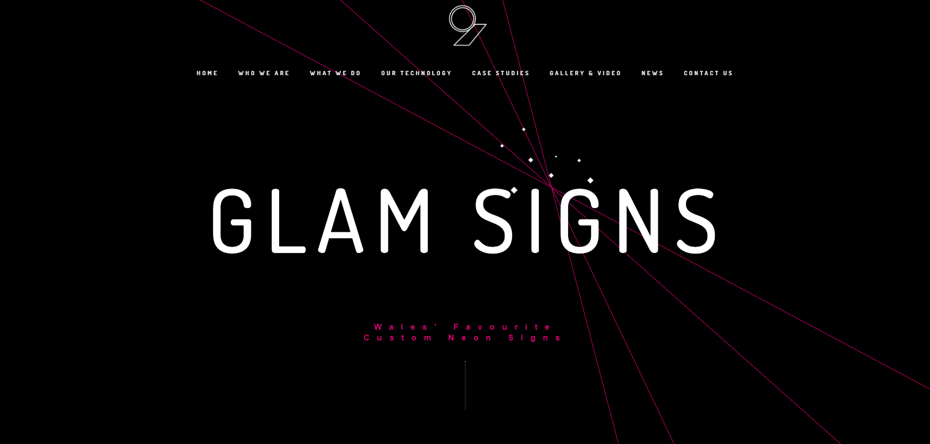 Glam Signs Website