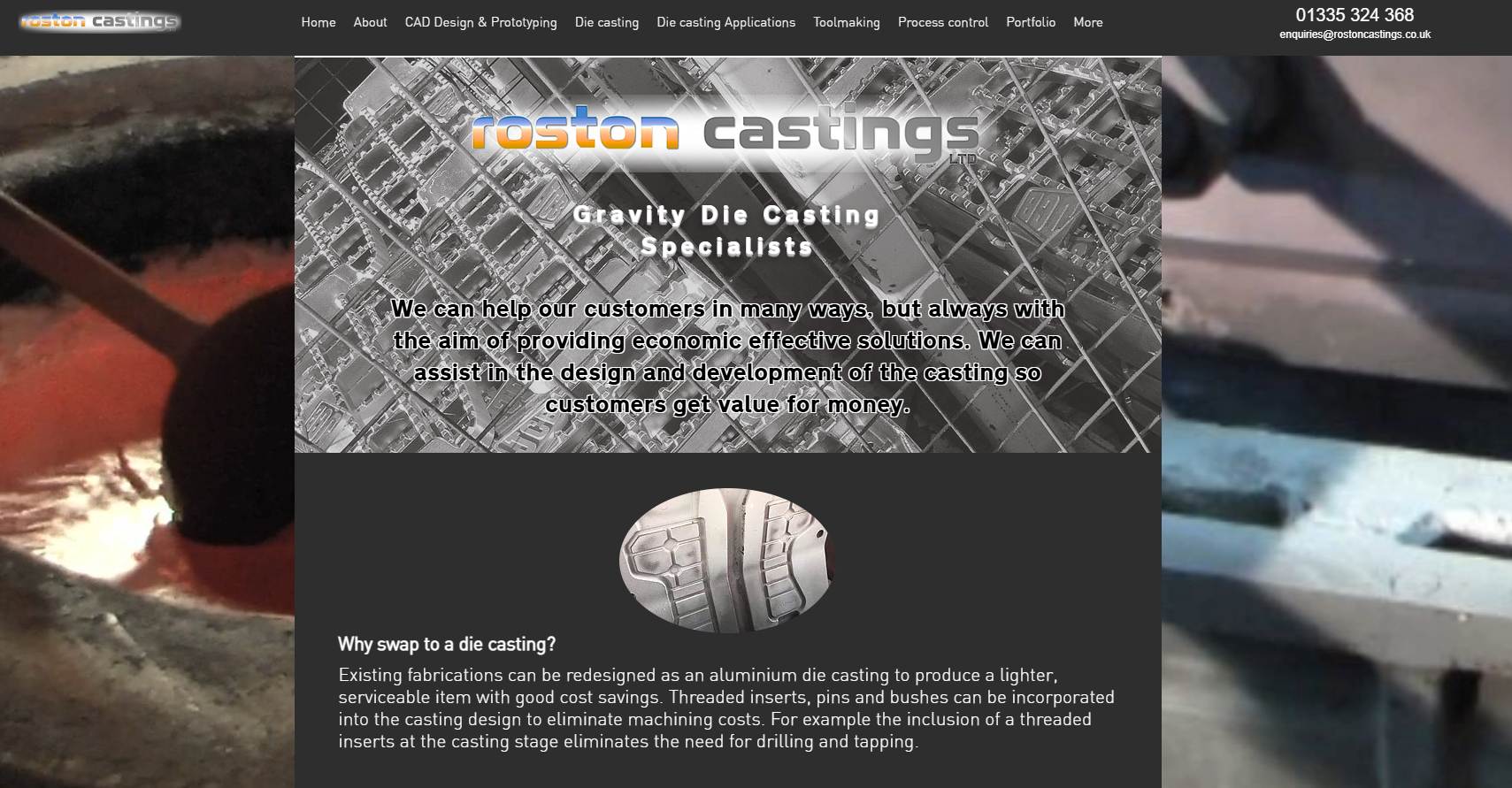 Roston Castings Ltd Website
