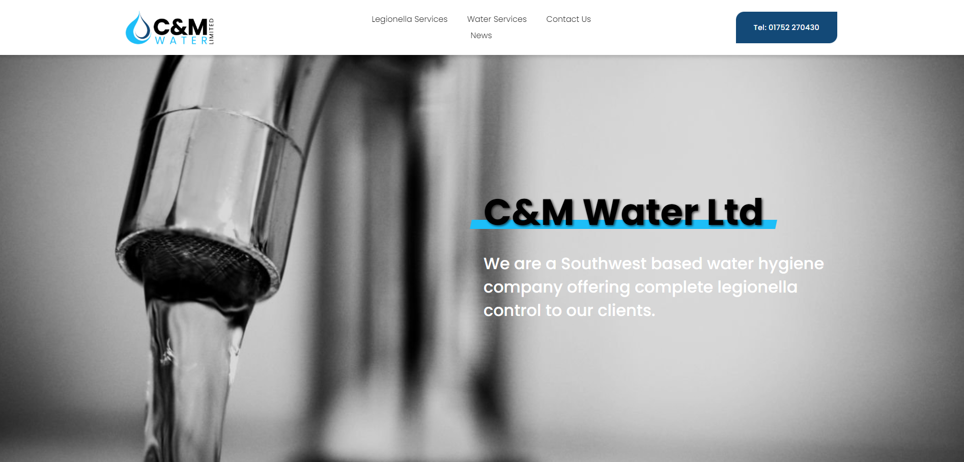 C&M Water Ltd Website