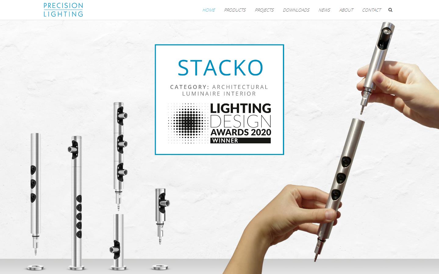 Precision Lighting Website