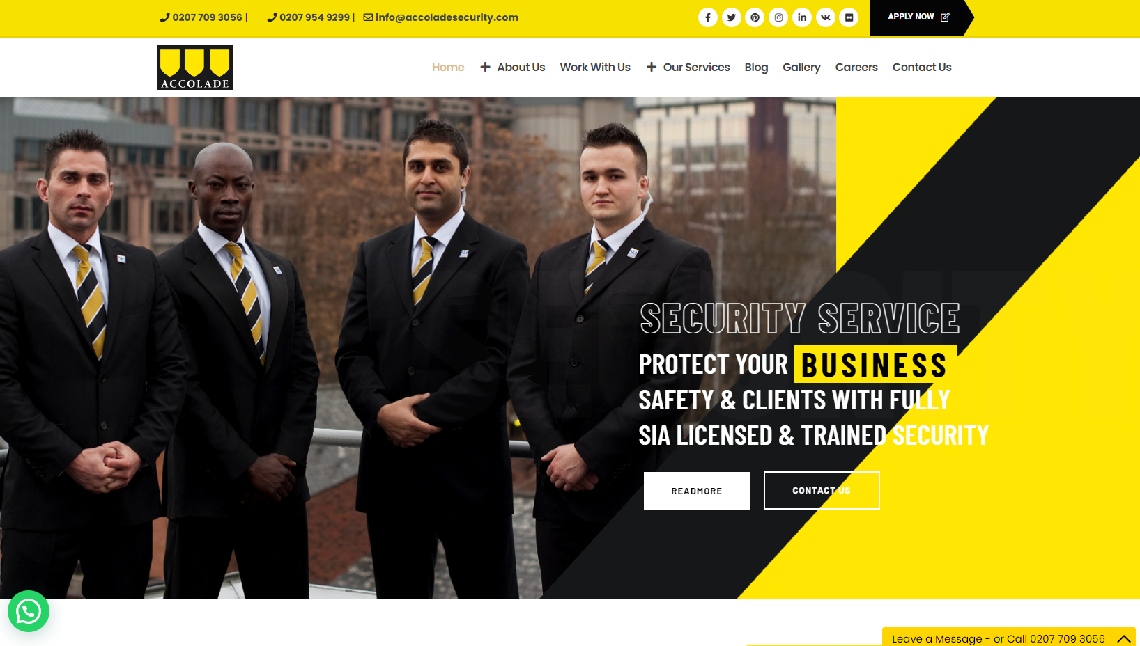 Accolade UK Ltd Website