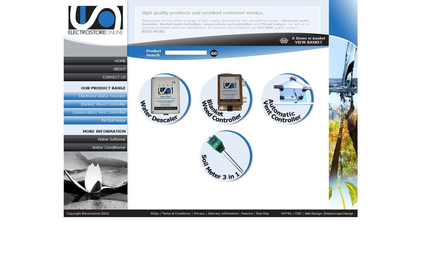 Electrostoreonline Website