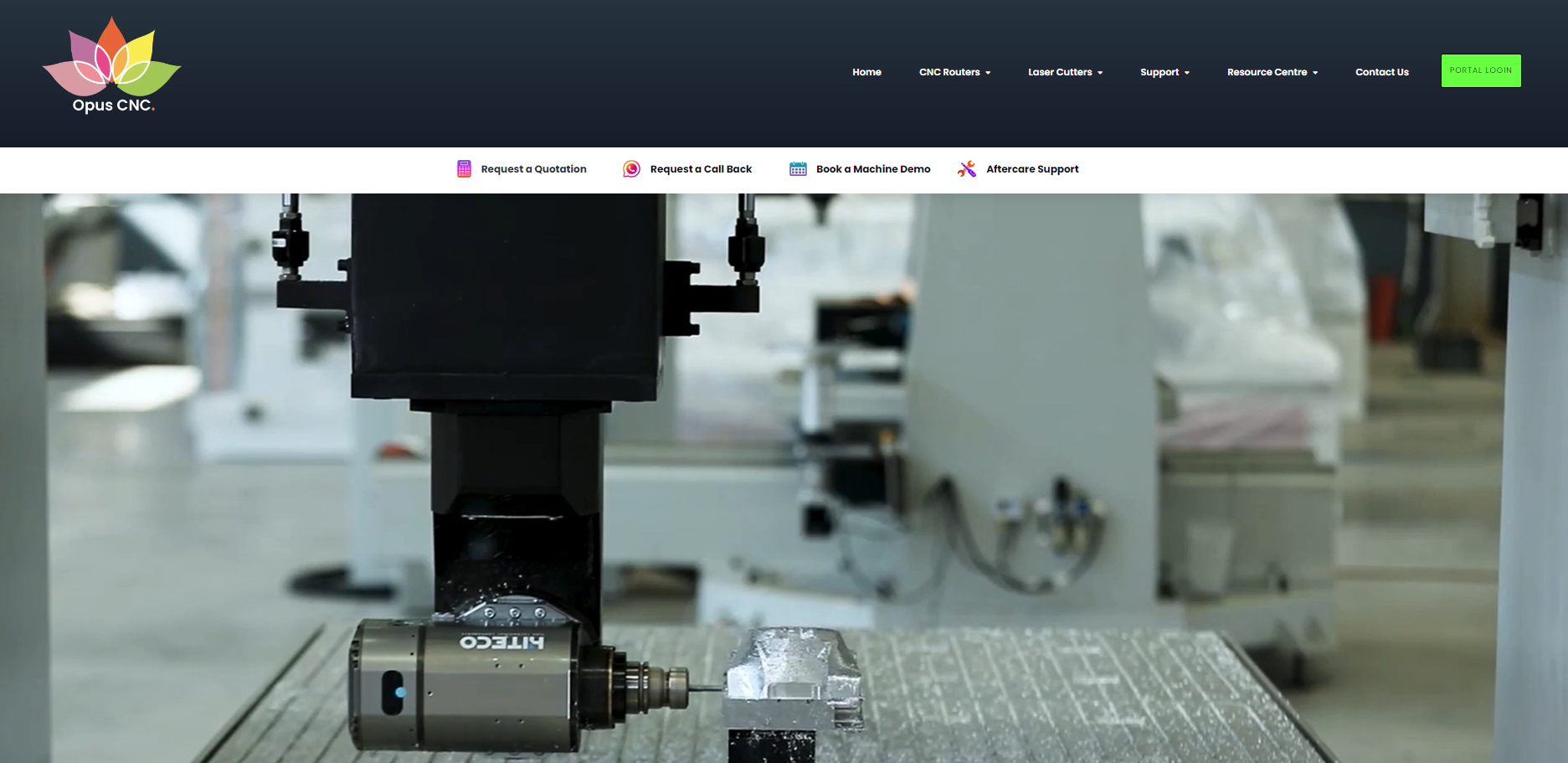 Opus CNC Ltd Website