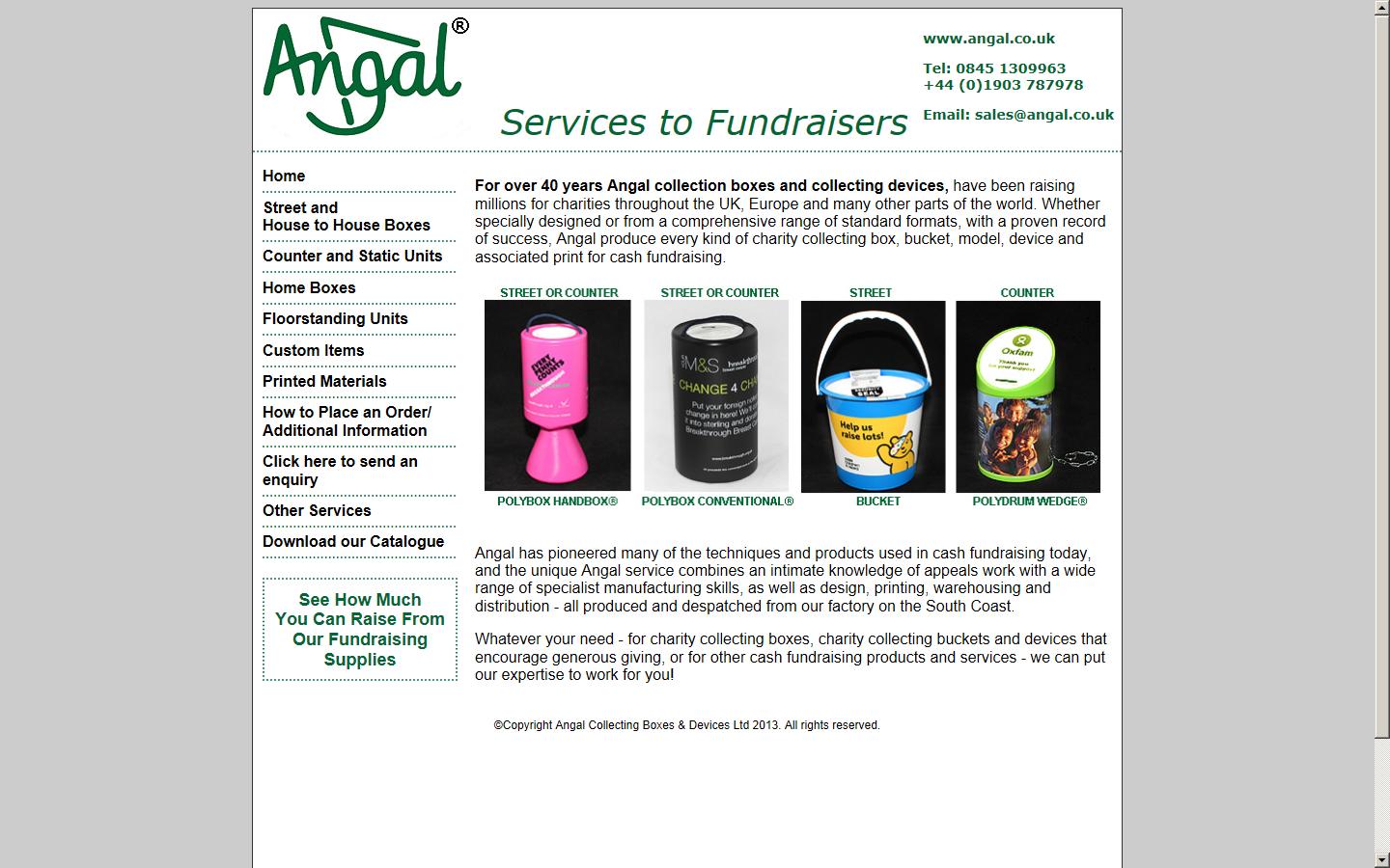 Angal CB&D Ltd Website