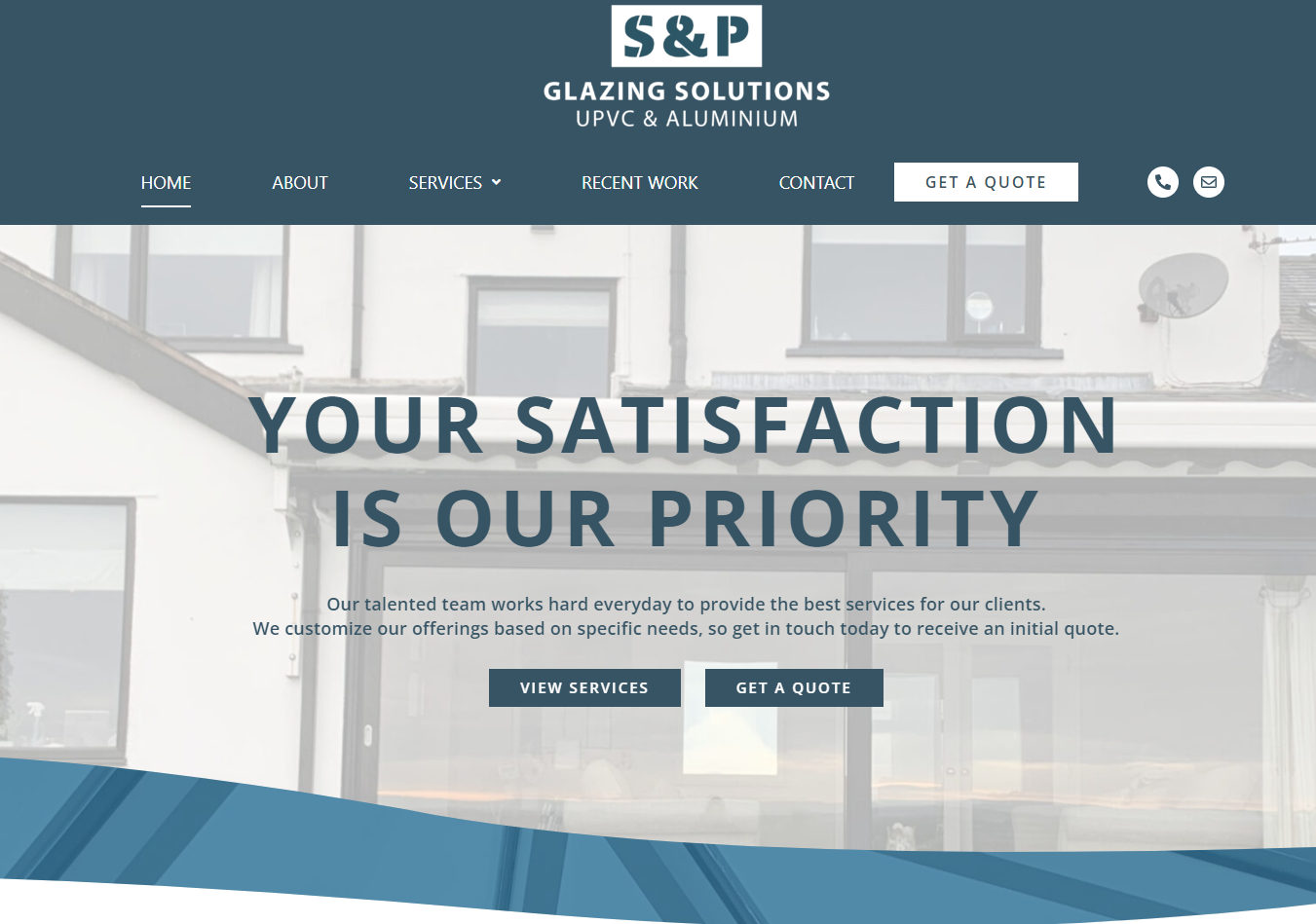S & P GLAZING SOLUTIONS LTD Website