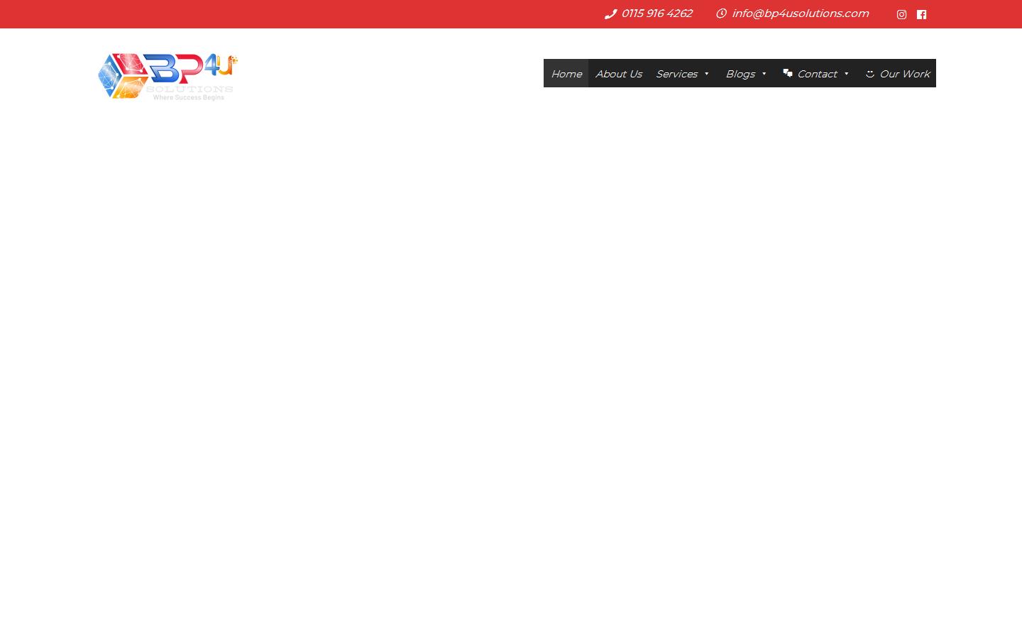 BP4U Solutions Website