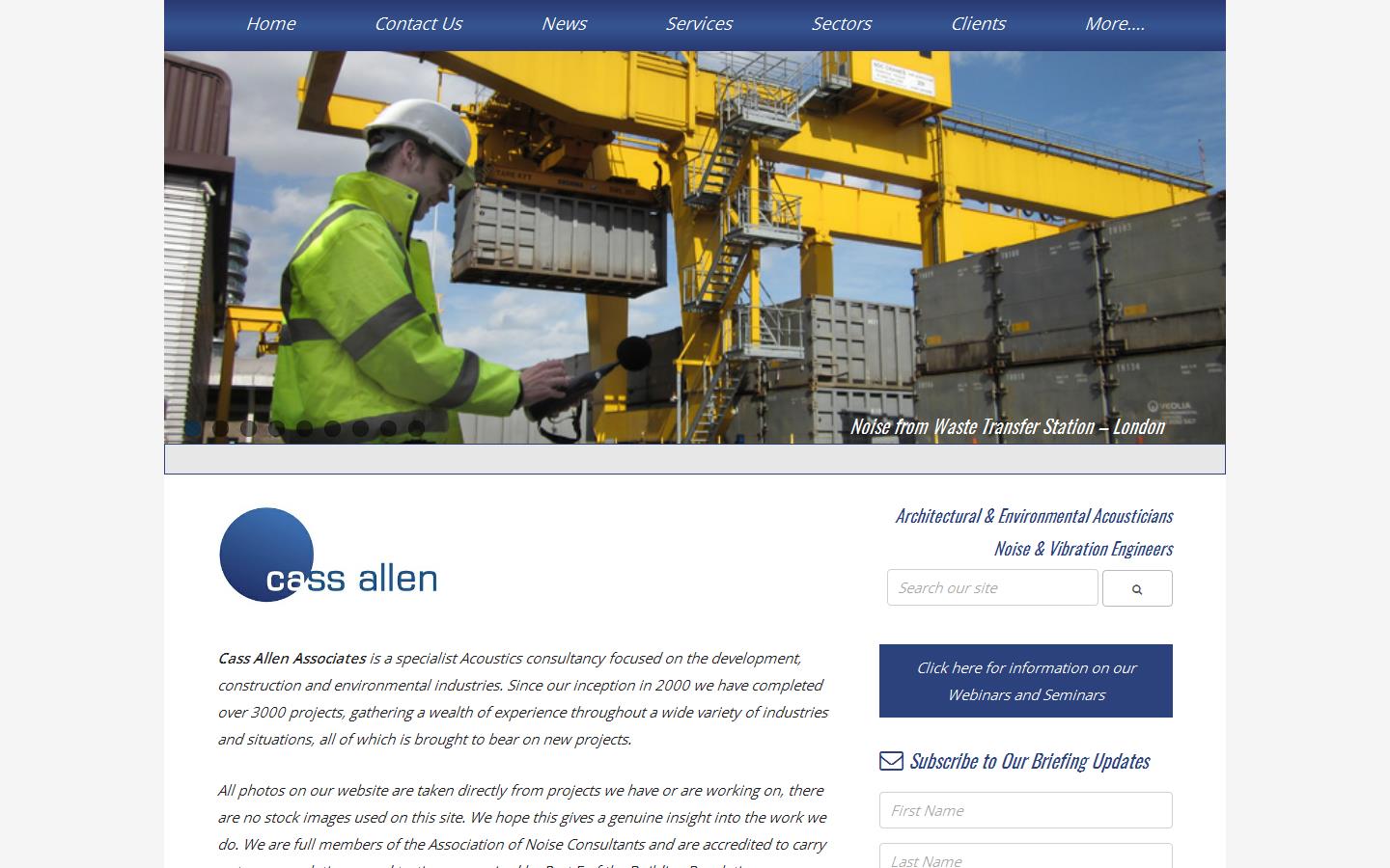 Cass Allen Associates Ltd Website