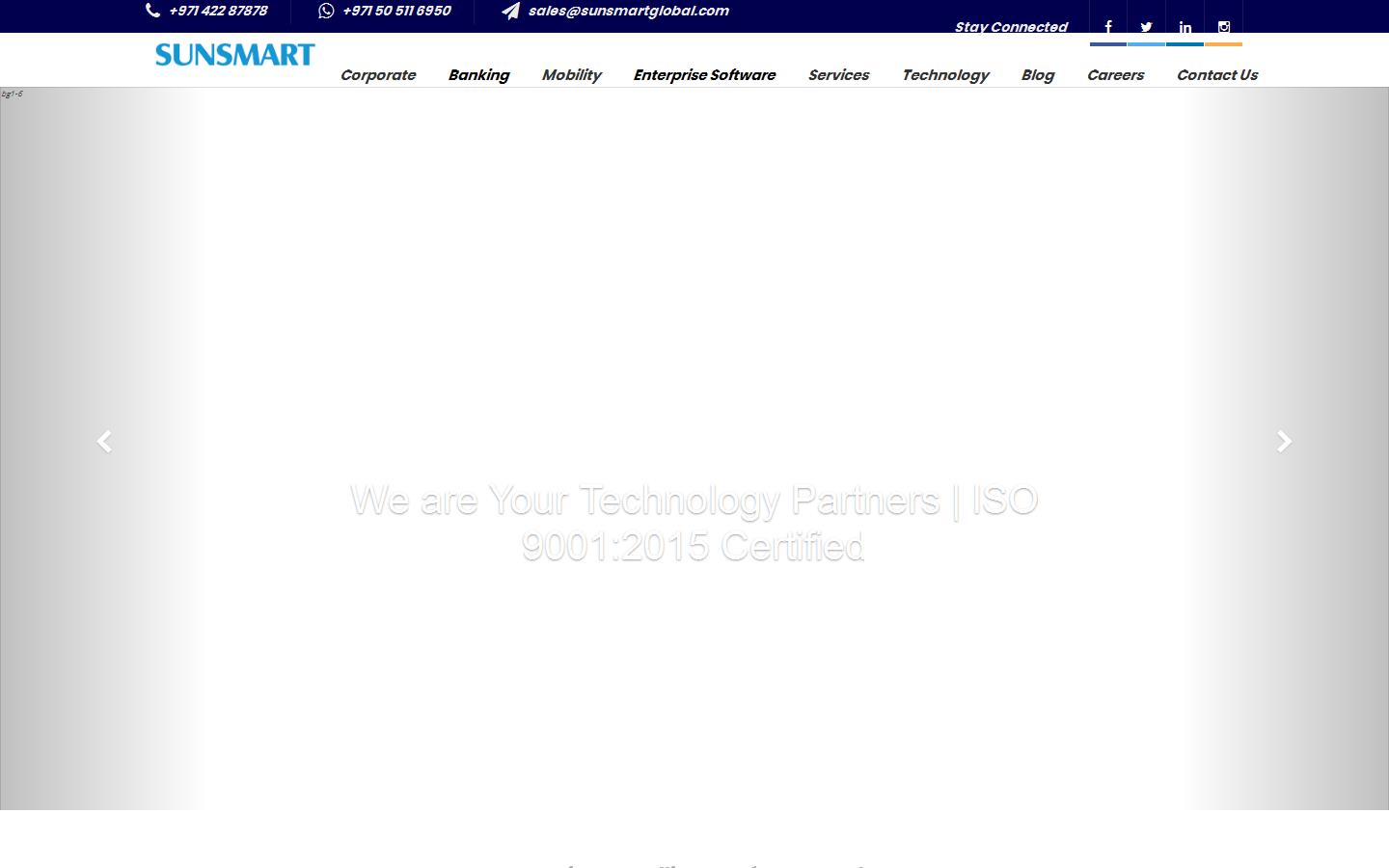 Sunsmart global Website