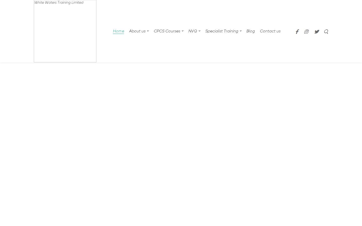 White Waters Training Limited Website