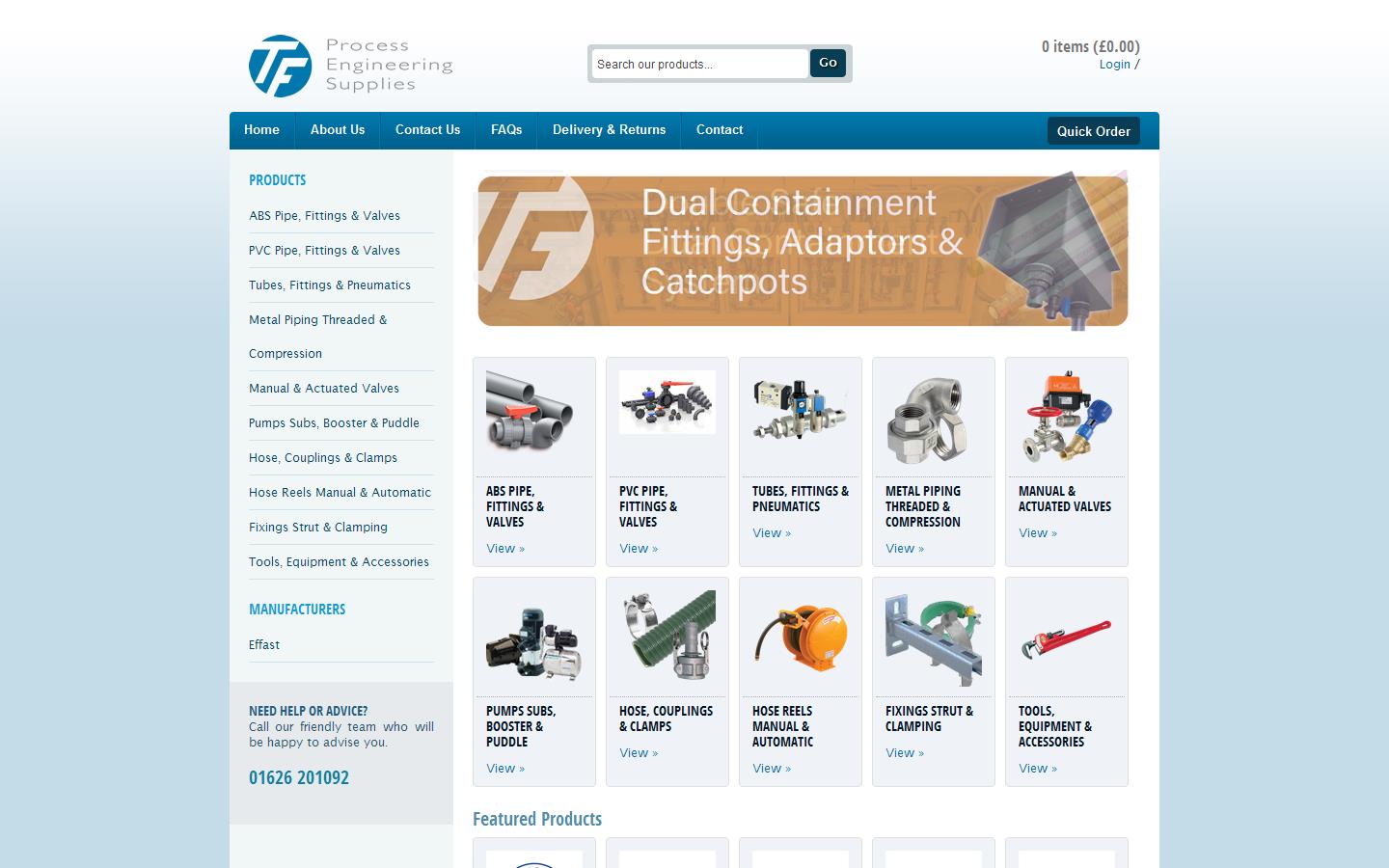 Teignflex Ltd Website