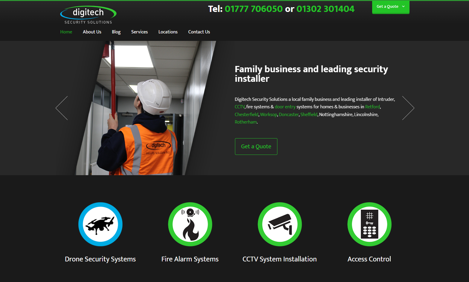 Digitech Security Solutions Ltd Website