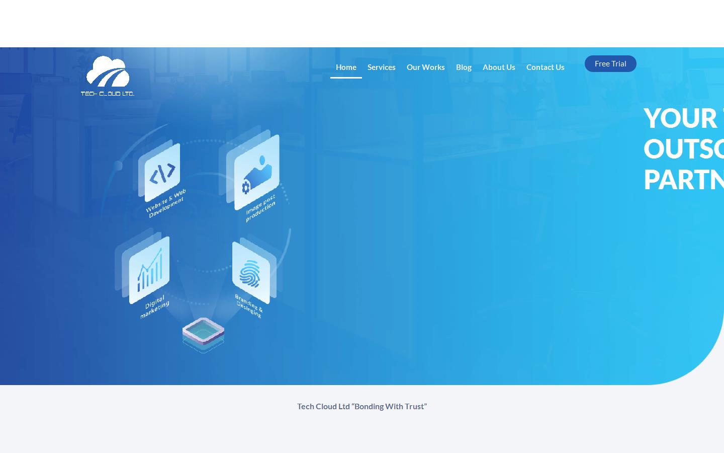 Tech Cloud Ltd Website