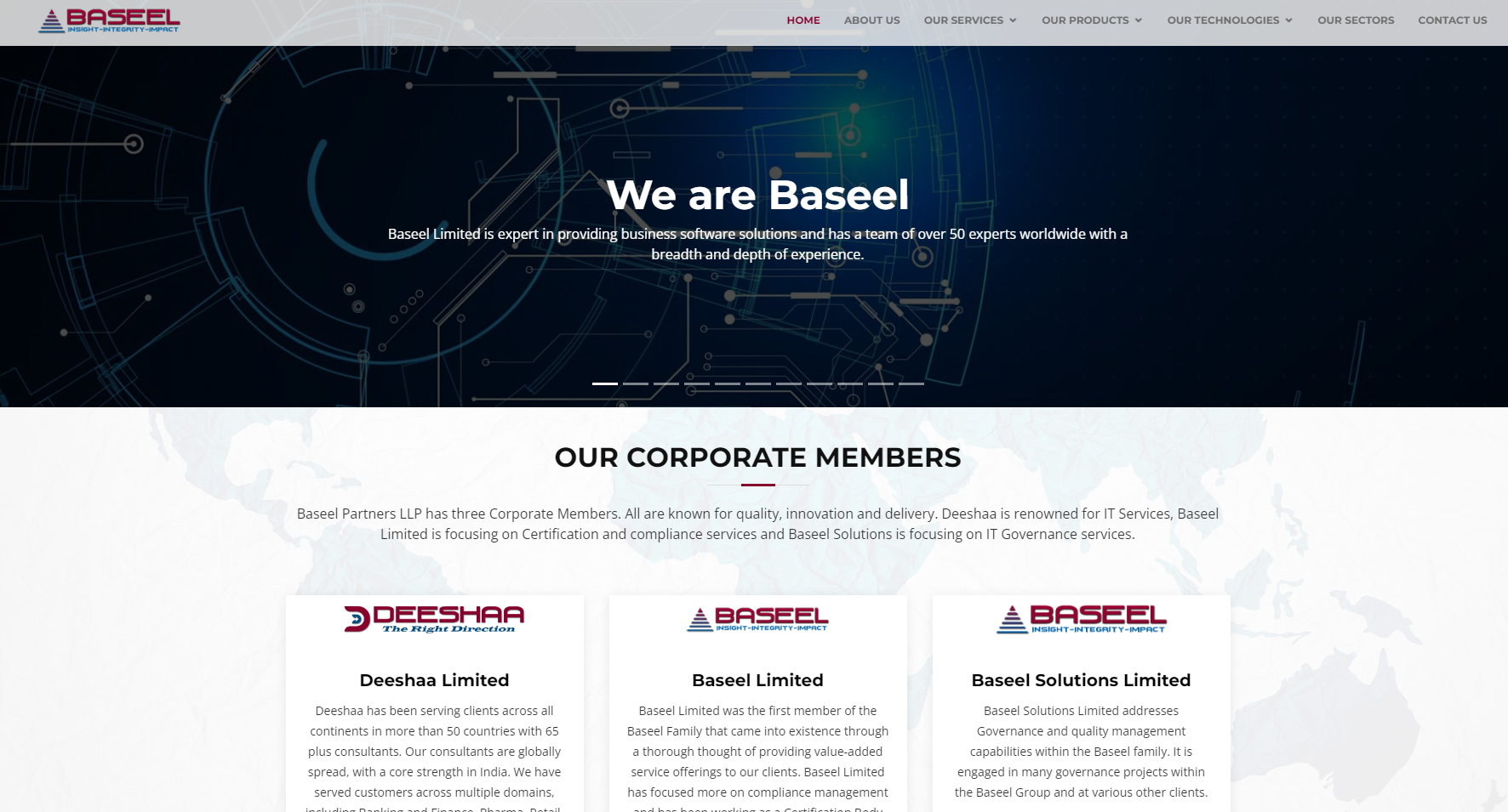 Baseel Website