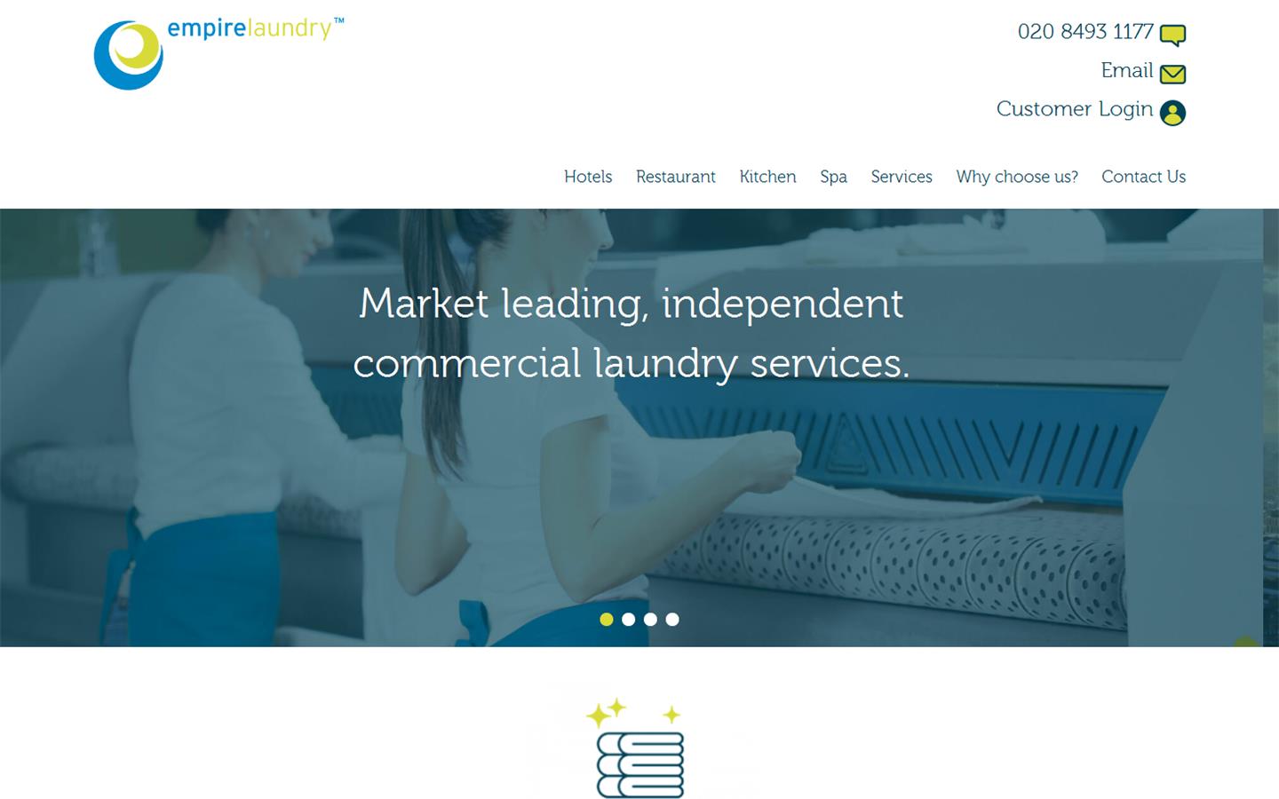 Empire Laundry Website