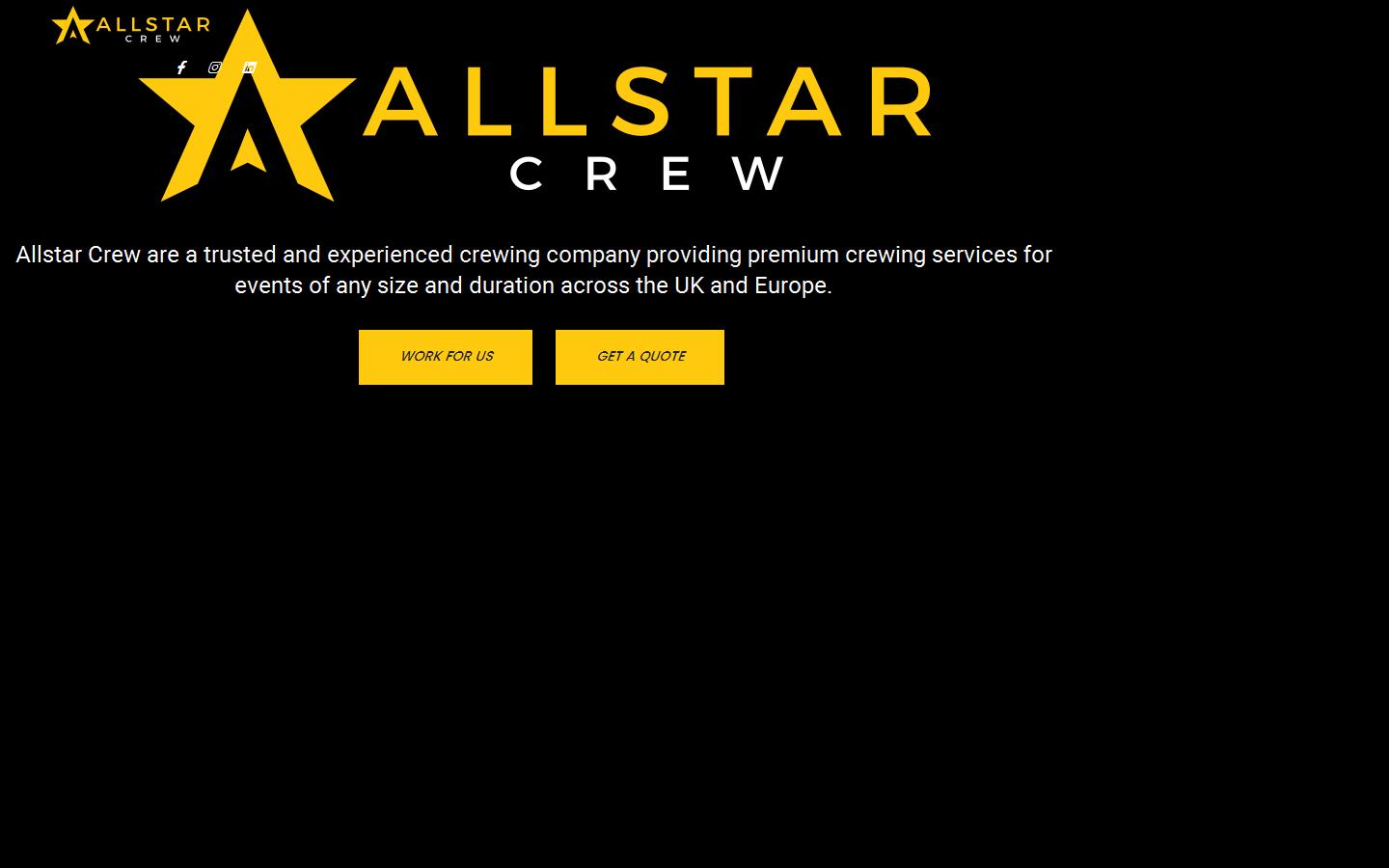 Allstar Crew Ltd Website