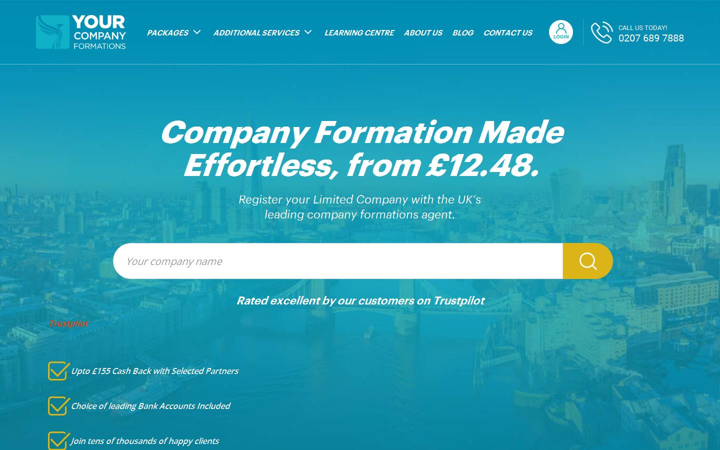 Your Company Formations Limited Website