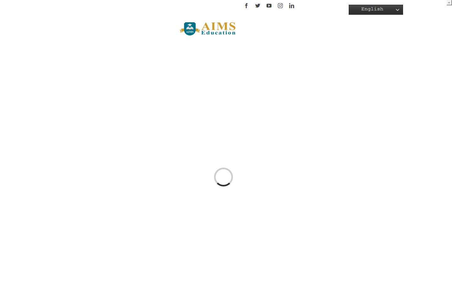 AIMS Education UK Website