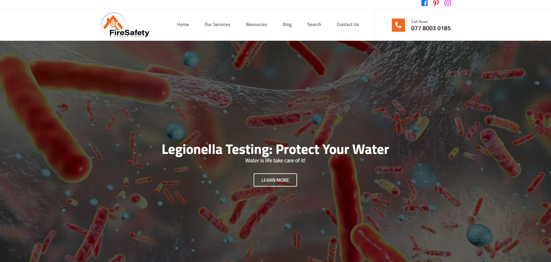 Fire Safety Risk Assessment Website