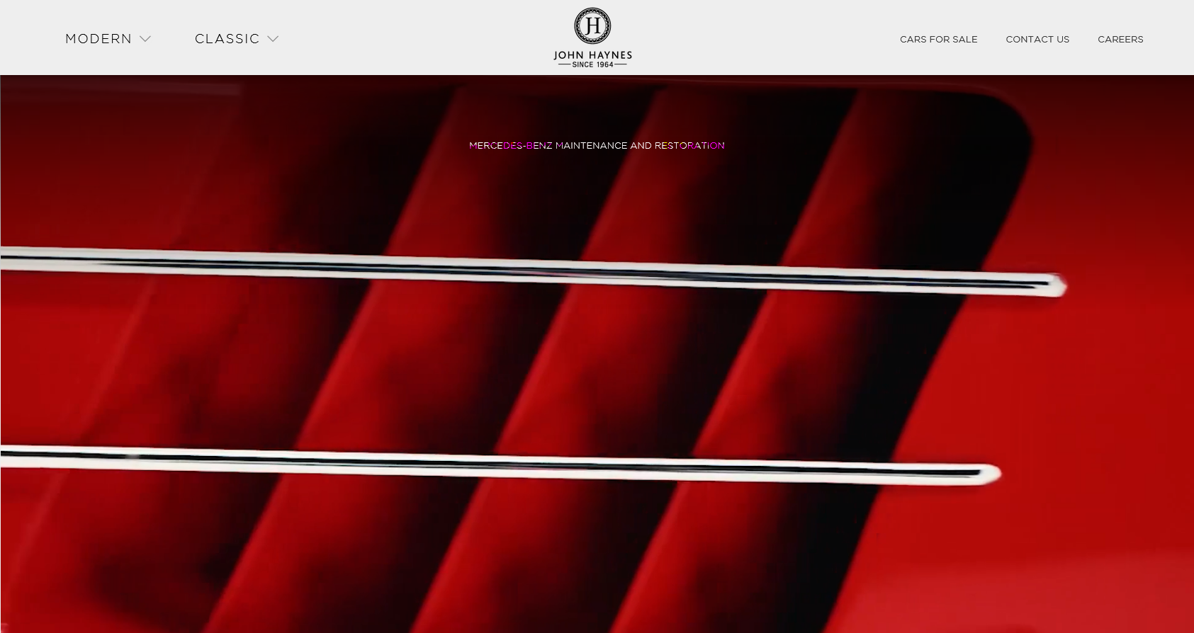 John Haynes Mercedes Website