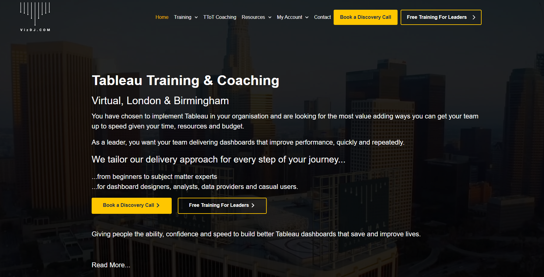 Visual DJ Ltd Website