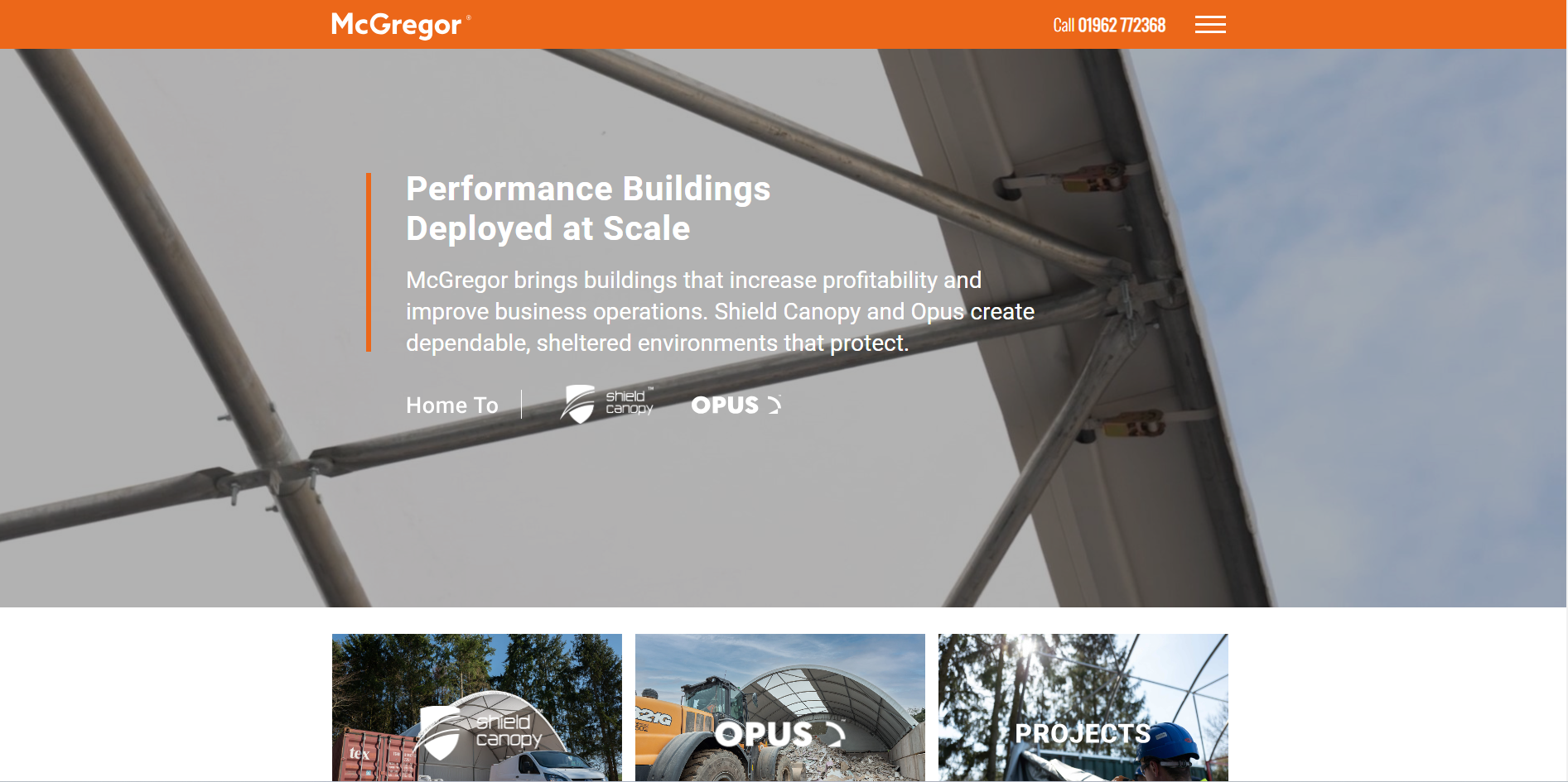 Mcgregor Structures Website