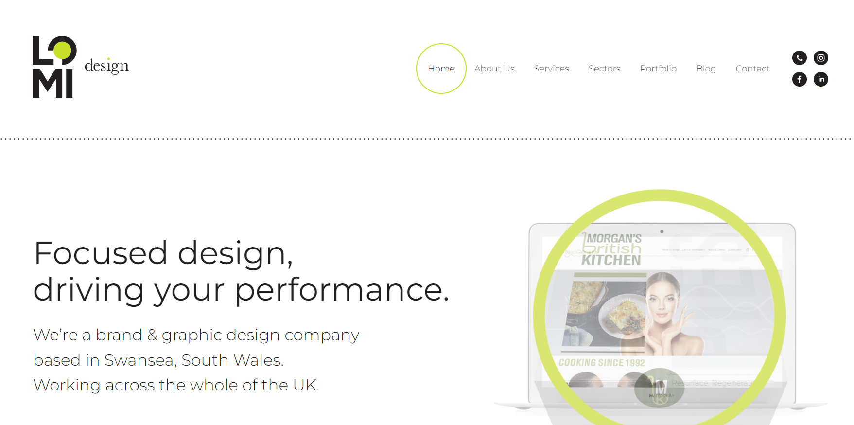 LOMI design Website