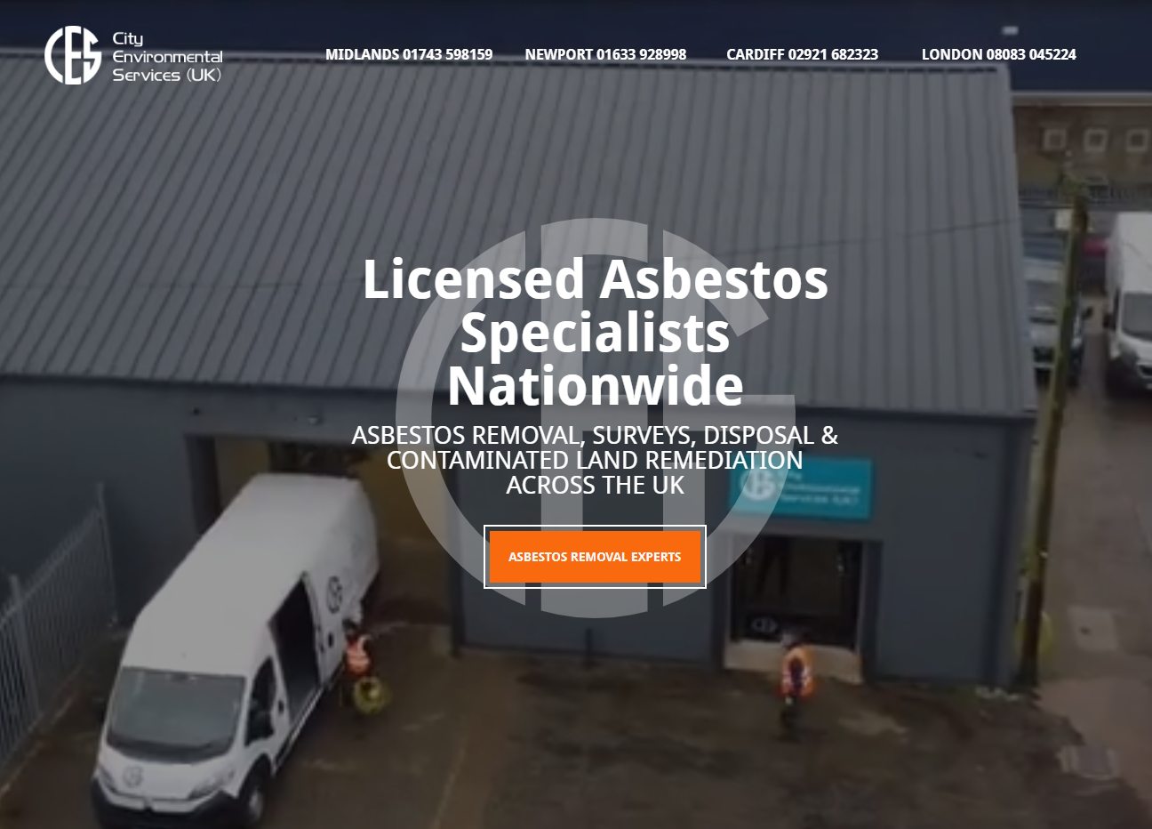 City Environmental Services UK Website