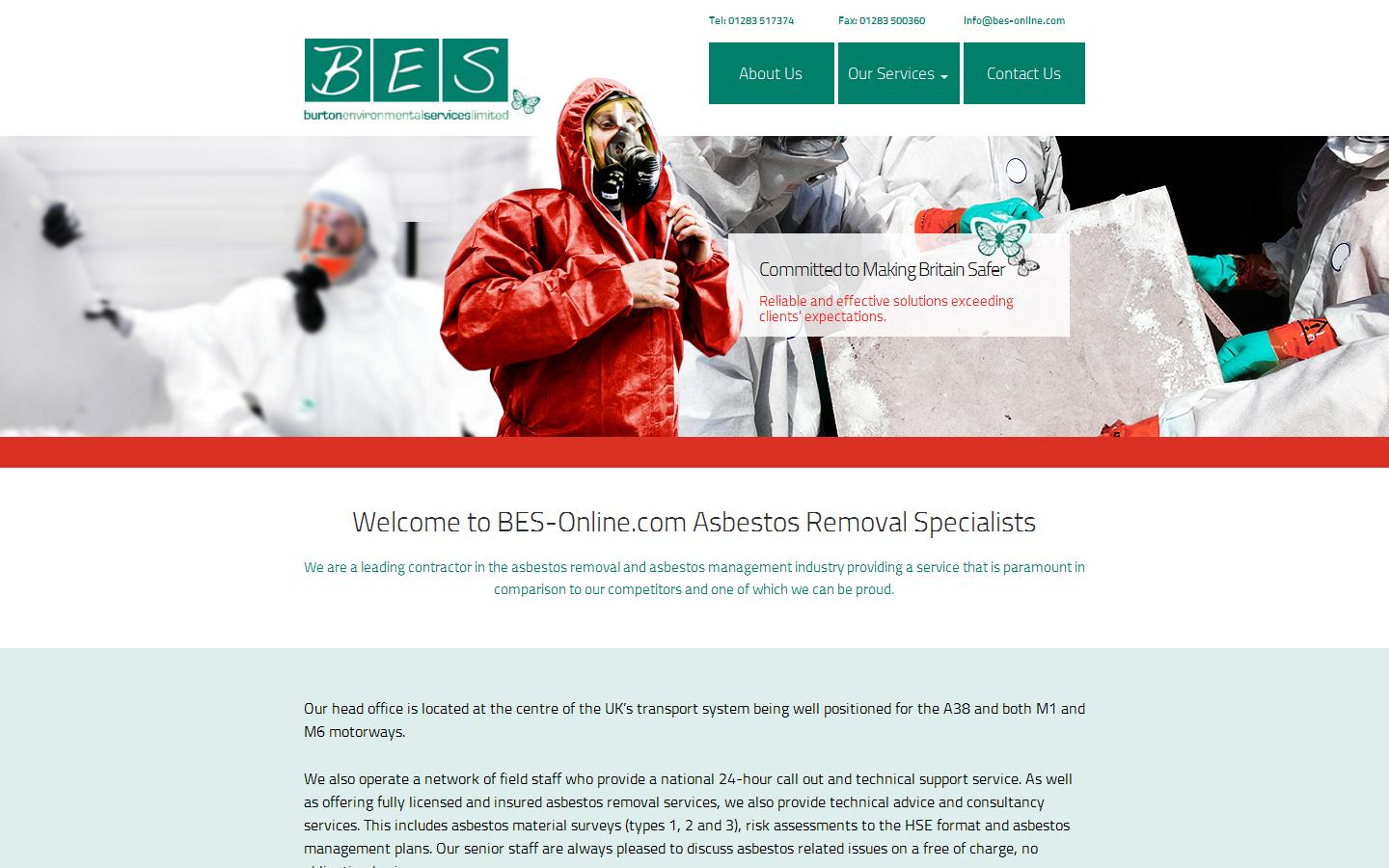 Burton Environmental Services Ltd Website