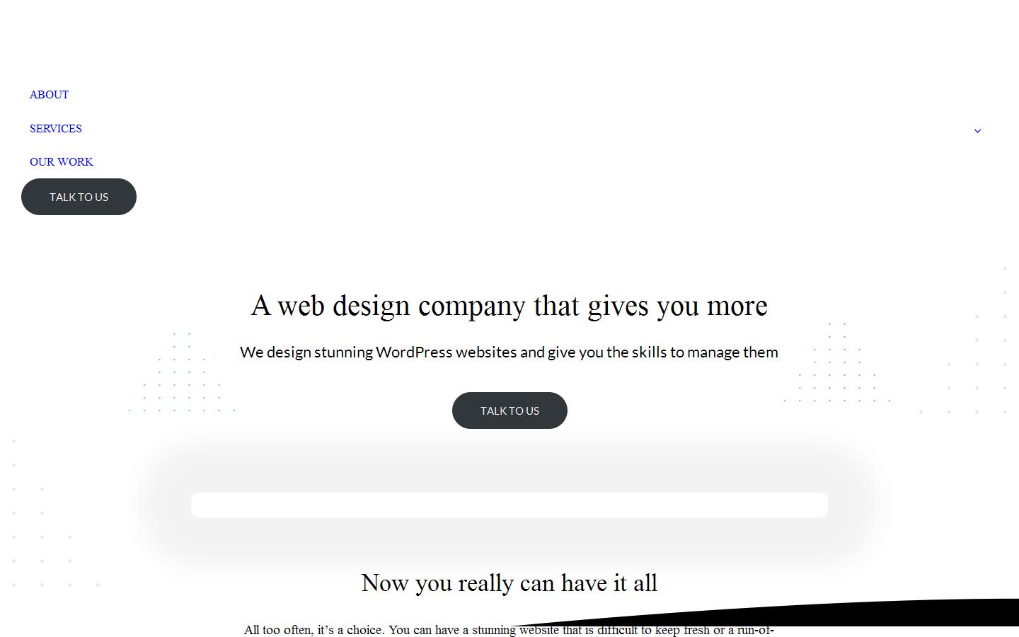 Sanders Design Website