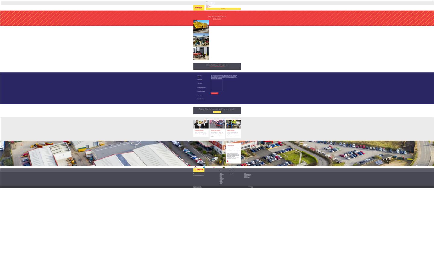 Lindum Group Ltd Website