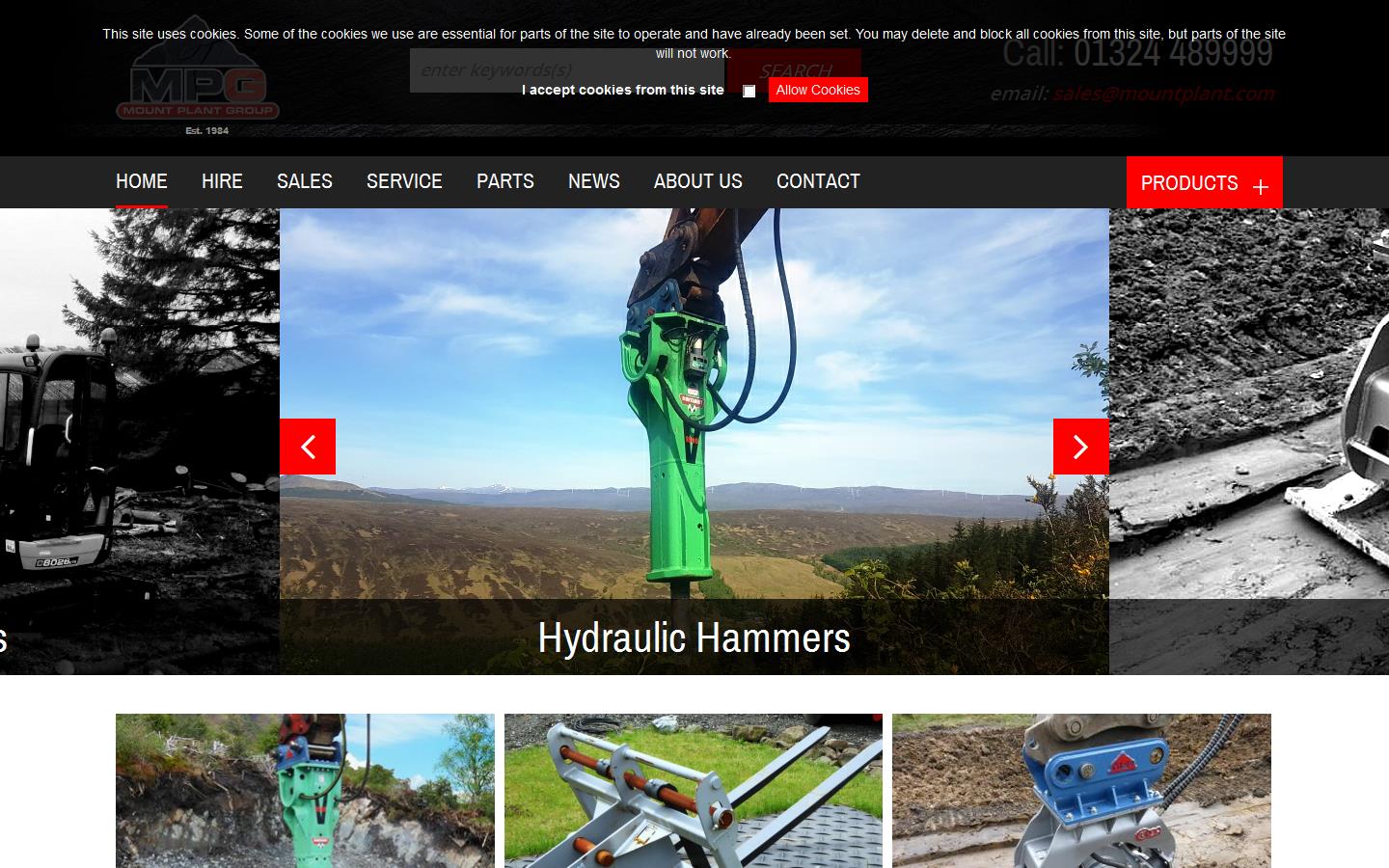 Mount Plant Group Website