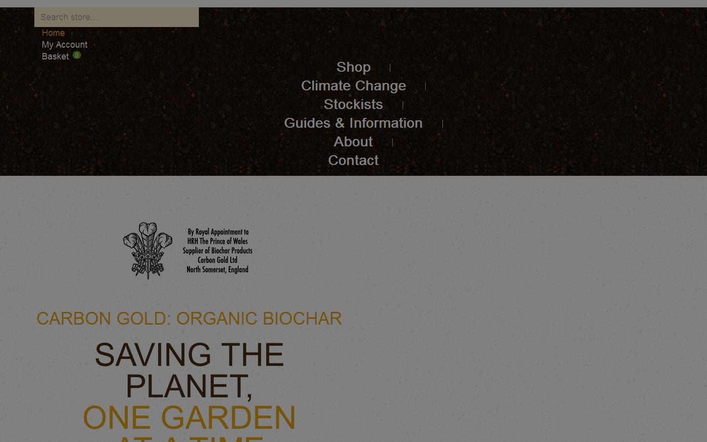 Carbon Gold Ltd Website