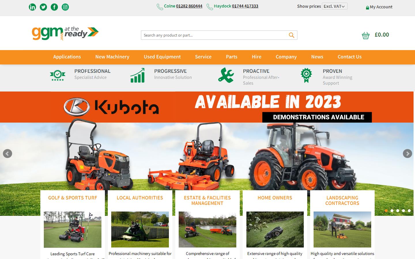 GGM Groundscare Website