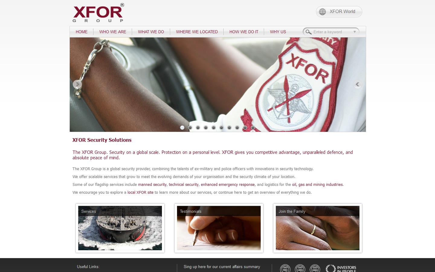 XFOR Group Website